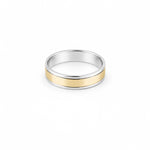 ANILLOS DE MATRIMONIO PLATA Y ORO 14K.