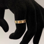 ANILLOS DE MATRIMONIO PLATA Y ORO 10K.